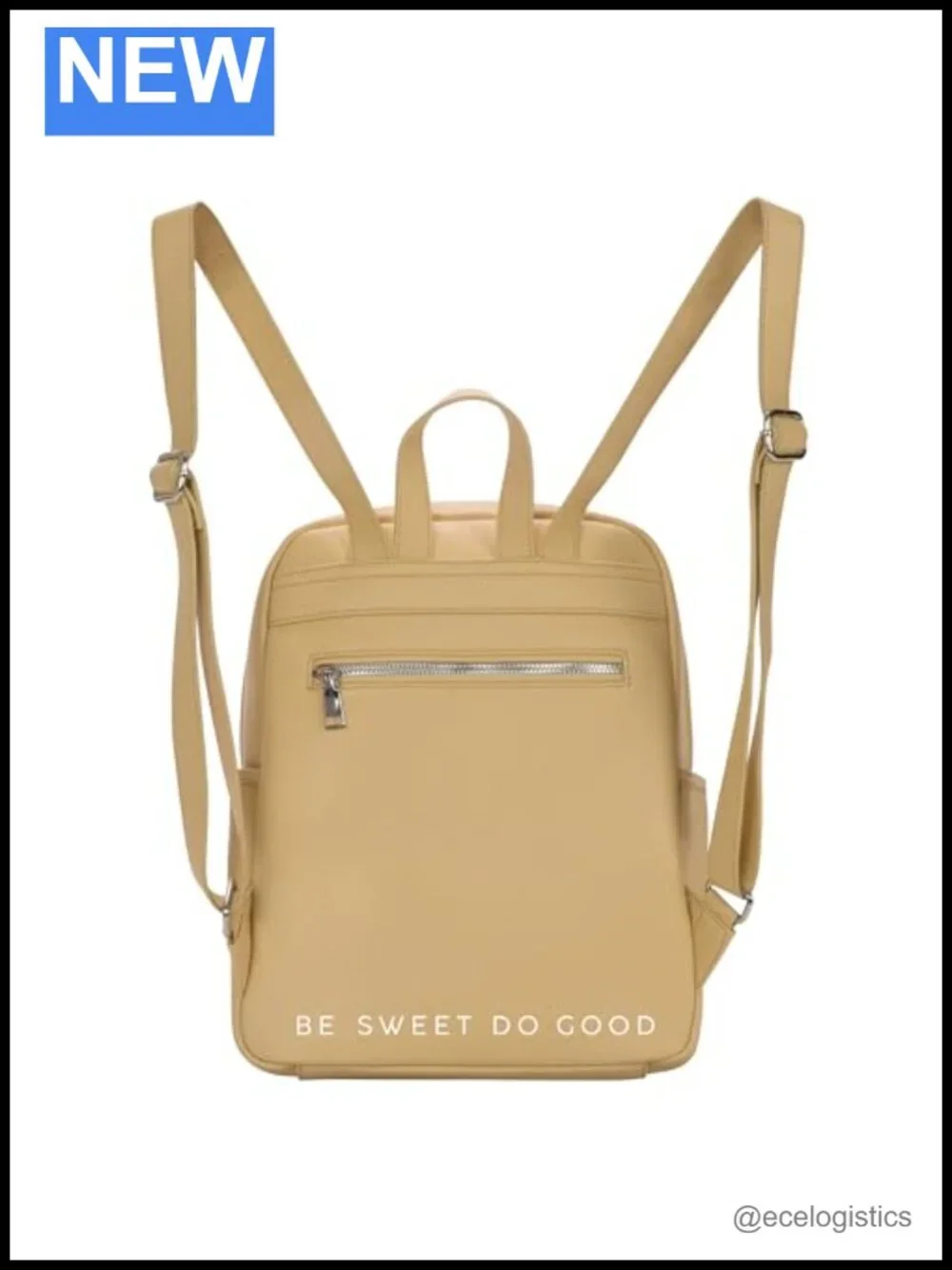 Kawaii Poptart Faux Leather Backpack Purse, Unisex Cute Foodie Mini Travel